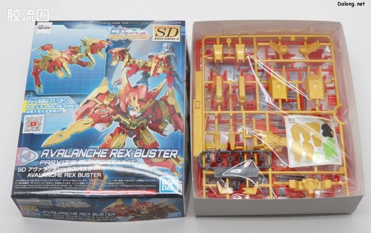 钢普拉Build 综合 SDBD:R 018 雪崩Rex Buster - 图片